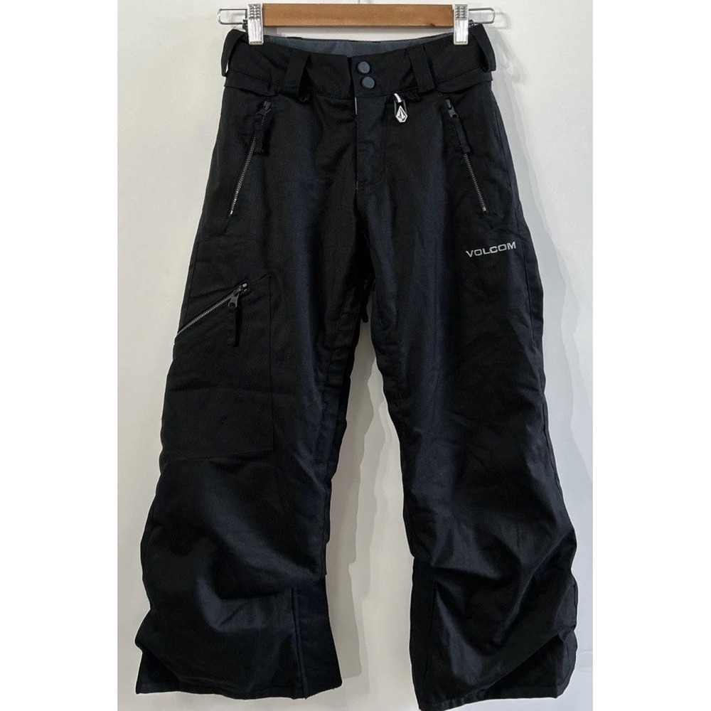 Boys Volcom Snowboard Cargo Pants Ski Sz XS 6-8 EC 8K Clean